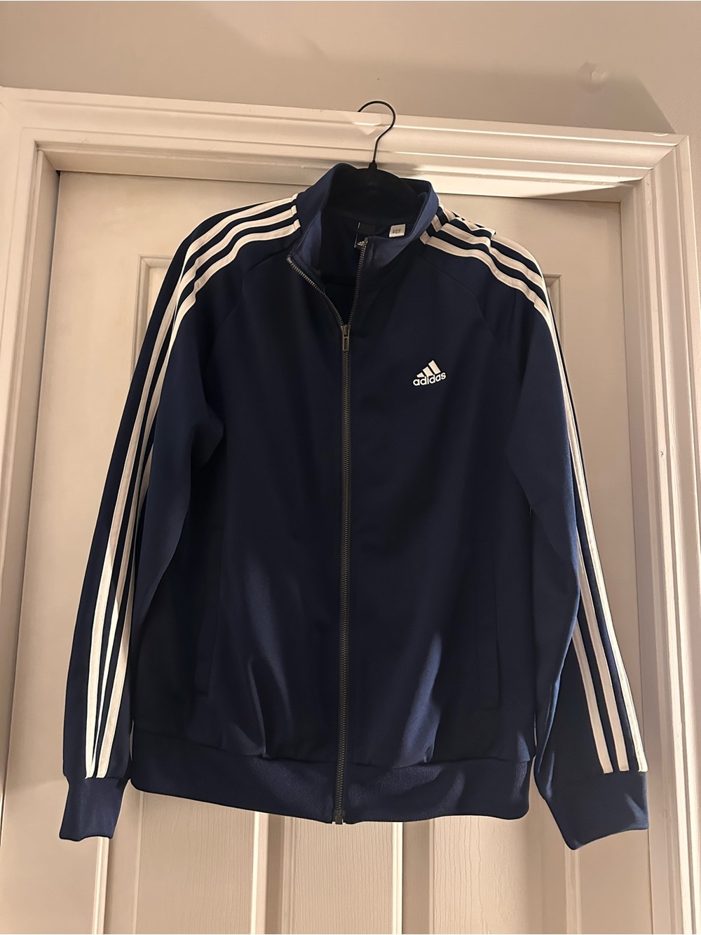 adidas Men's Navy Track Jacket NWOT Medium